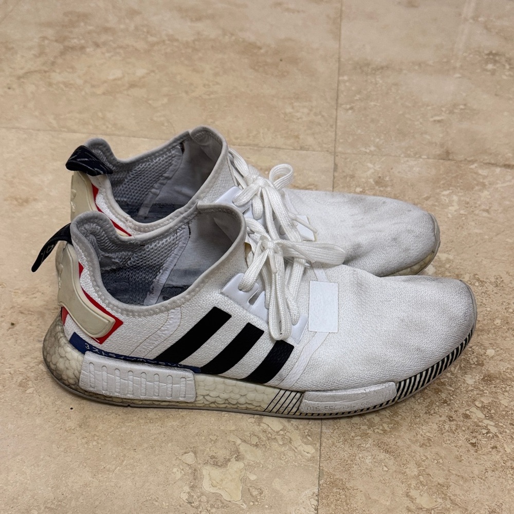 adidas White and Black Sneakers